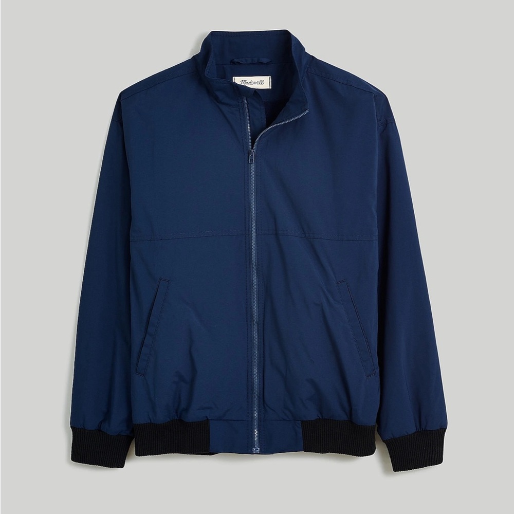 Madewell Fleece-Lined Bomber Jacket